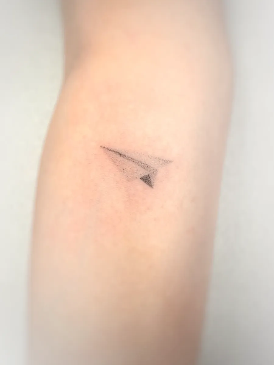 Primeira tatuagem — aluna