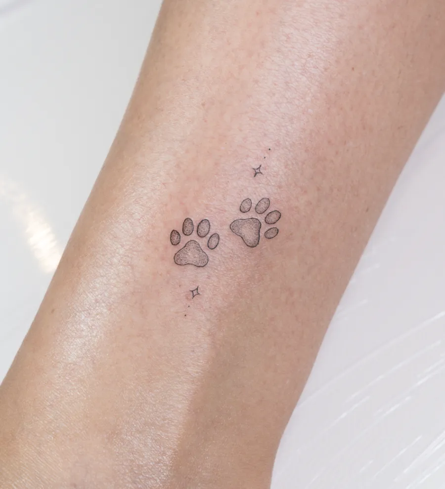 Primeira tatuagem — aluna